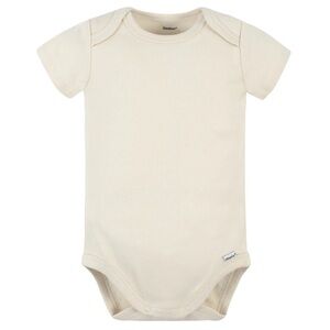 Gerber Tan Short Sleeve Onesie Bodysuit